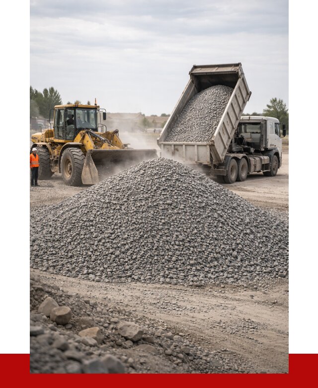 Купить щебень с доставкой в Орске от 2585 руб. | ПРОНЕРУДРск