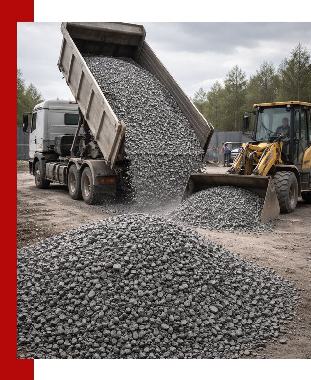 Доставка и продажа щебня гранитного в Орске