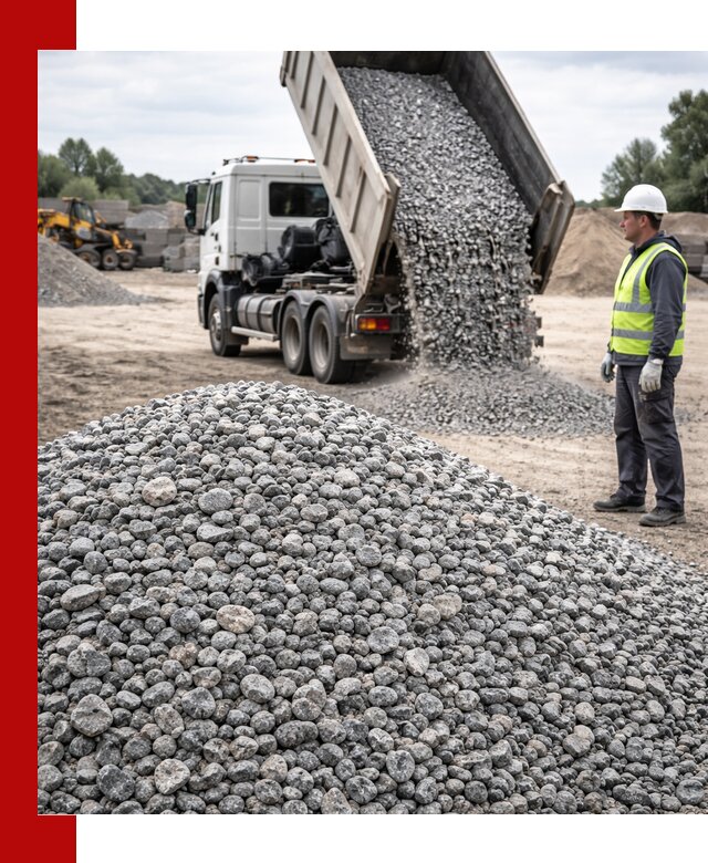 Доставка и продажа гранитного щебня фракции 5-20 в Орске