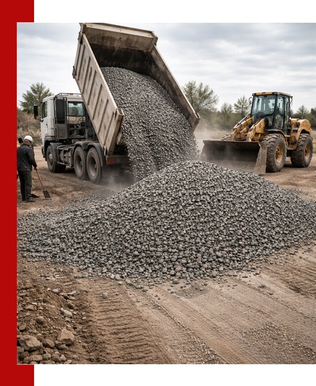 Гранитный щебень фракция 10-20 с доставкой в Орске