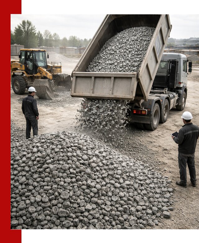 Доставка гранитного щебня фракции 20-40 в Орске