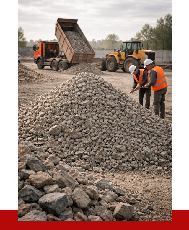 Гранитный щебень фракция 40-70 в Орске от 2585 руб ПРОНЕРУДРск