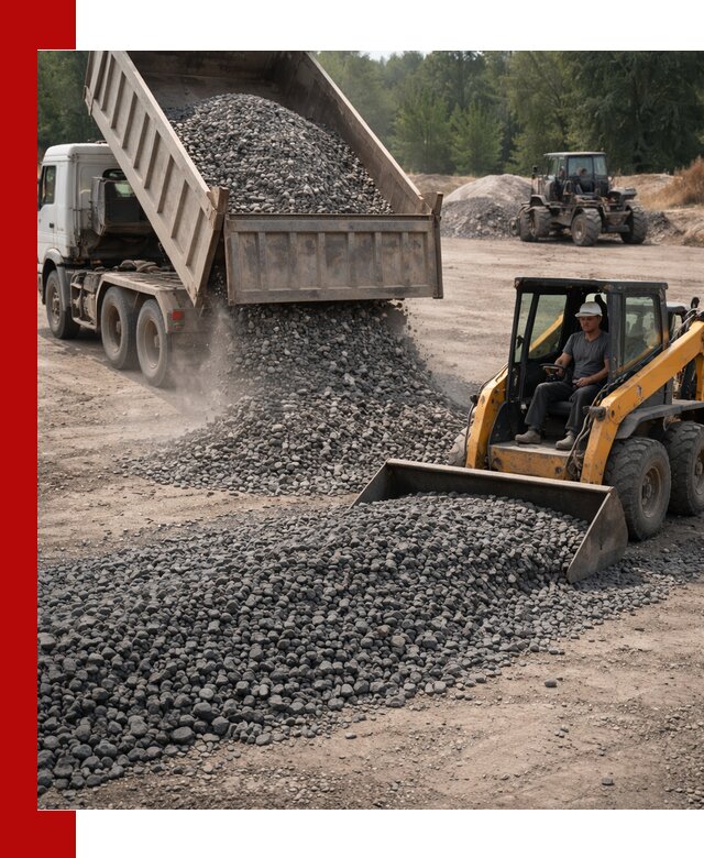 Гранитный щебень фракция 40-70 с доставкой в Орске