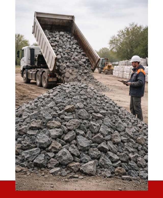 Гранитный щебень фракция 100-200 в Орске от 4343 р. ПРОНЕРУДРск