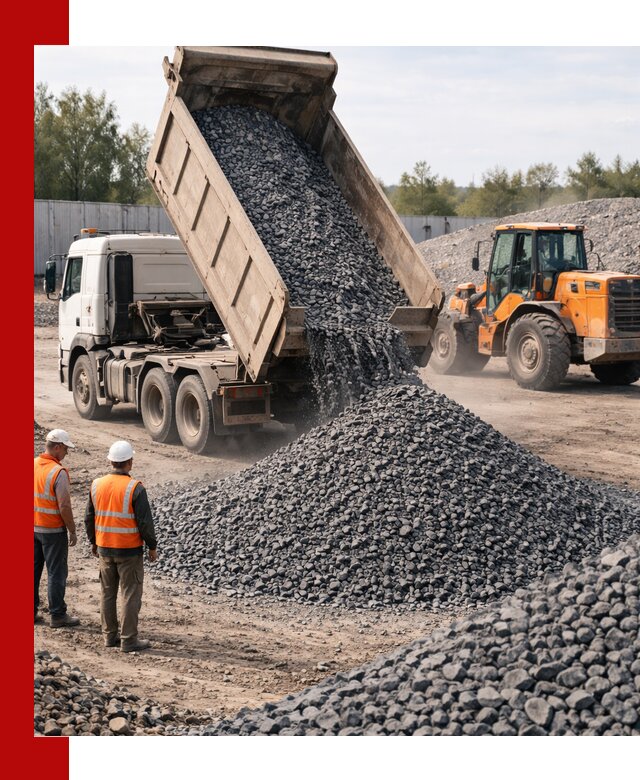 Доставка и продажа щебня габбро-диабаза в Орске