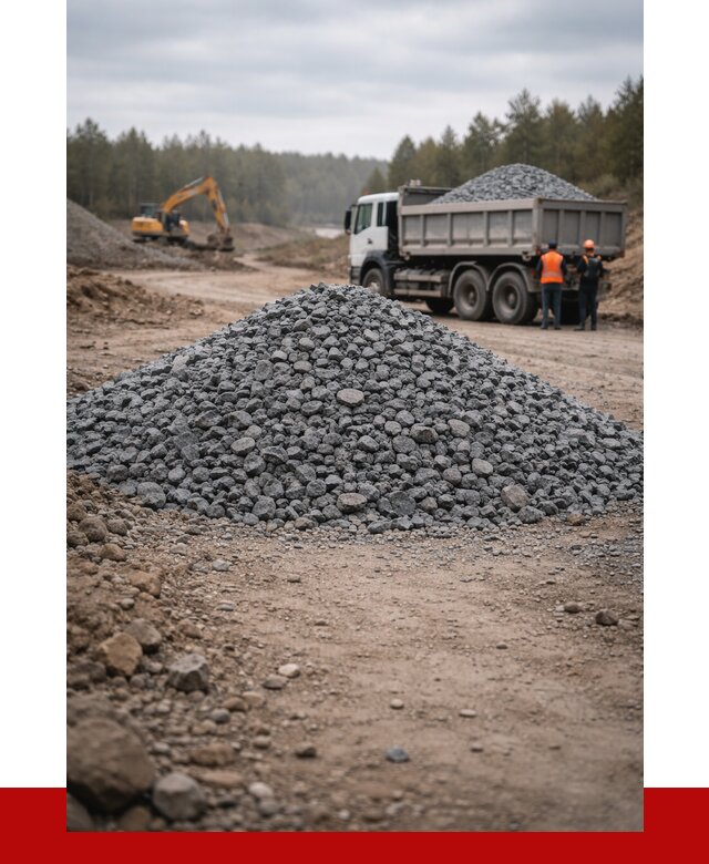 Щебень габбро диабаз фракция 40-70 в Орске от 2275 р-ПРОНЕРУДРск