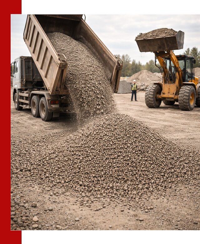 Гравийный щебень фракция 3–10 с доставкой в Орске