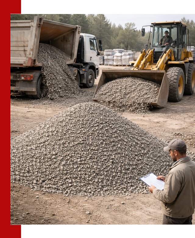 Гравийный щебень фракция 5–10 с доставкой в Орске