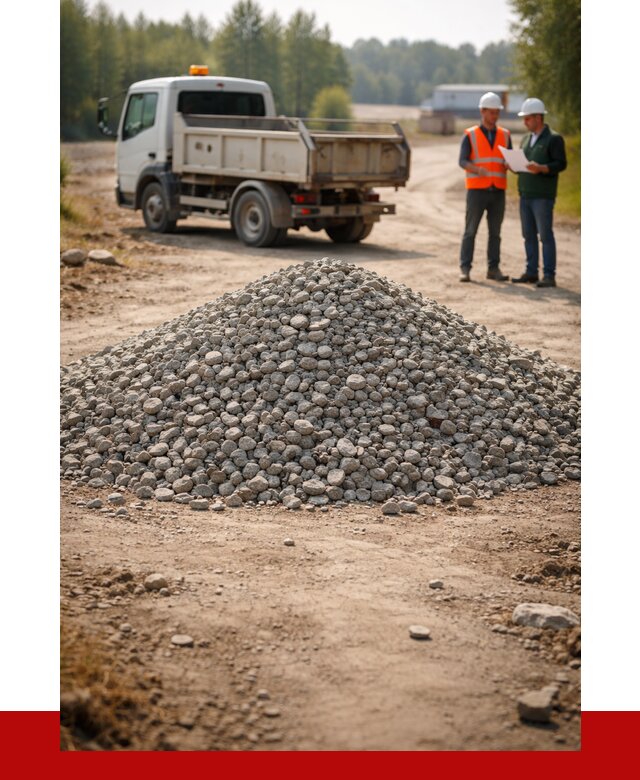 Гравийный щебень фракция 20-40 в Орске от 1241 р. | ПРОНЕРУДРск