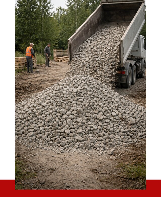 гравийный щебень фракция 70-120 в Орске от 2533 р. ПРОНЕРУДРск