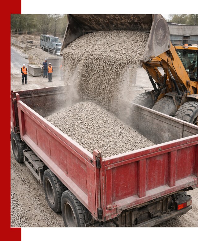 Купить известняковый щебень фракции 0-5 с доставкой в Орске