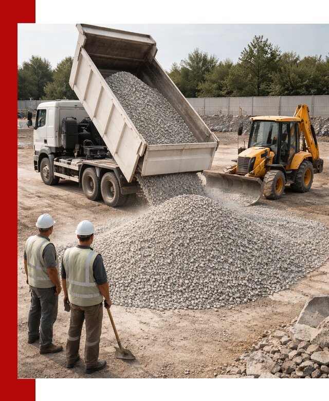 Купить известняковый щебень фракции 5–10 мм с доставкой в Орске