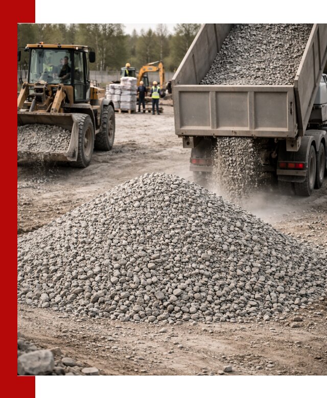 Вторичный щебень фракции 5-20 в Орске — доставка и продажа крупнотоннажно