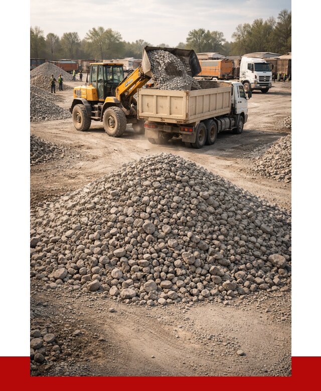 Вторичный щебень фракция 40-70 в Орске от 1799 р, ПРОНЕРУДРск