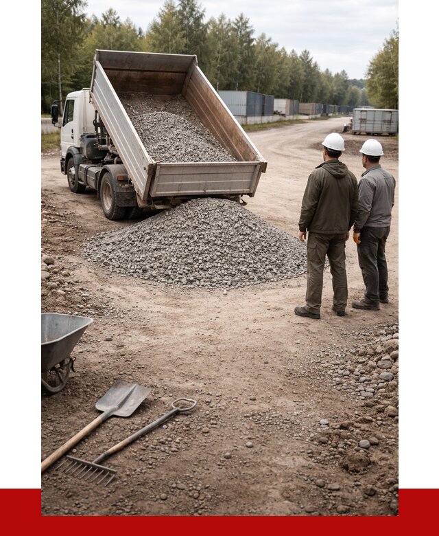 Бетонный щебень фракция 5-20 в Орске от 3309 р., ПРОНЕРУДРск