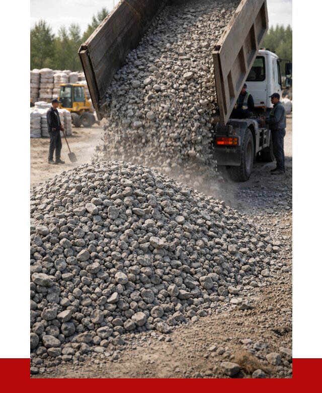 Бетонный щебень фракция 40-70 в Орске от 1861 р. ПРОНЕРУДРск