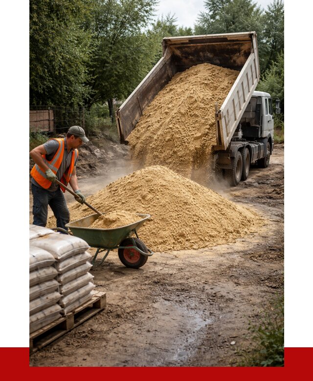 Купить песок с доставкой в Орске от 1861 р. | ПРОНЕРУДРск