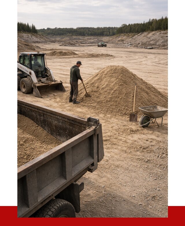 Карьерный песок среднезернистый в Орске, от 2275 р. ПРОНЕРУДРск