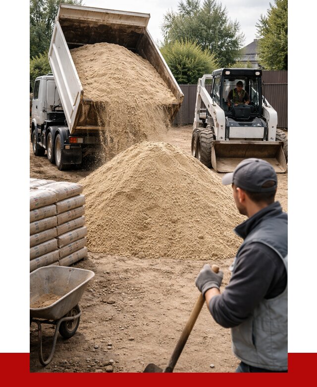 Мытый речной песок с доставкой в Орске от 1499 р. | ПРОНЕРУДРск