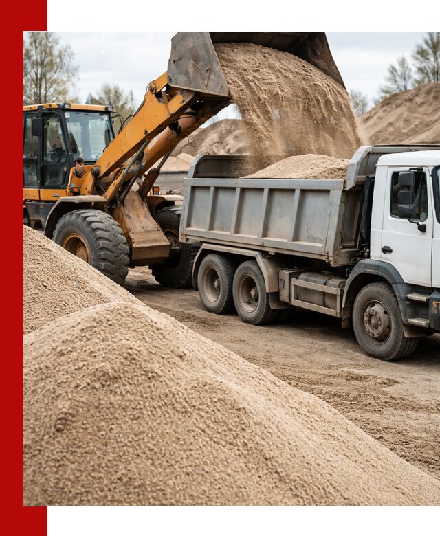 Доставка сеяного песка в Орске оптом и в розницу
