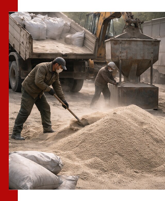 Кварцевый песок для пескоструя в Орске — доставка и качество