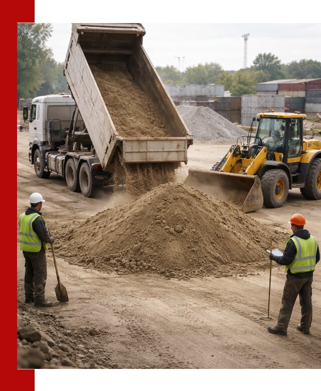 Доставка и продажа пескогрунта оптом и в розницу в Орске