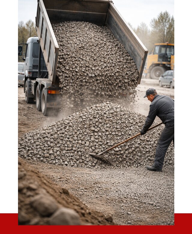 Гравий фракция 20-40 в Орске от 2585 р. доставка | ПРОНЕРУДРск