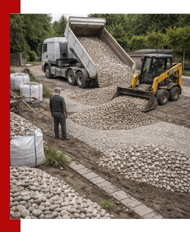Доставка морской гальки оптом и в розницу в Орске
