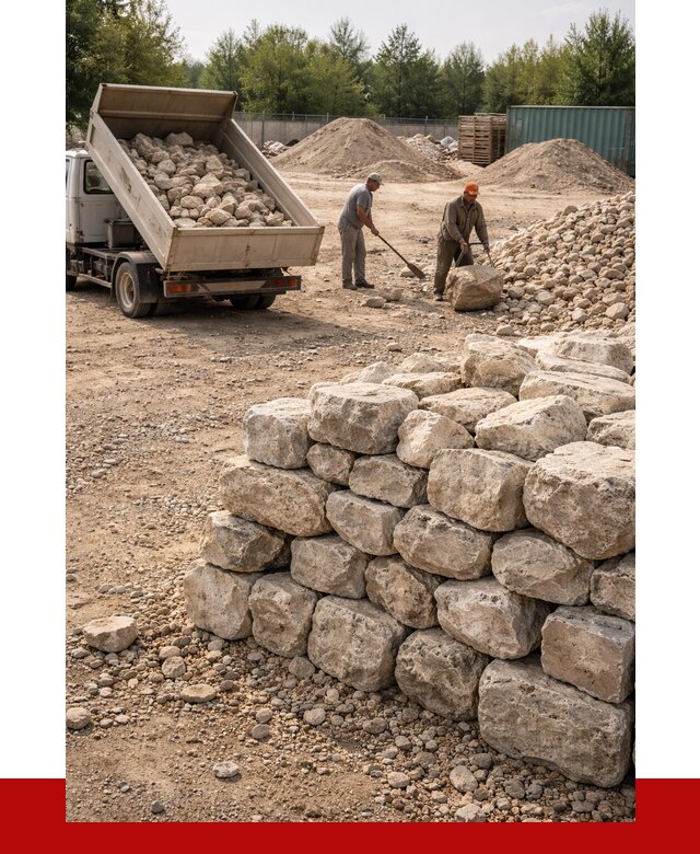 Бутовый камень известняковый в Орске от 4343 р. | ПРОНЕРУДРск