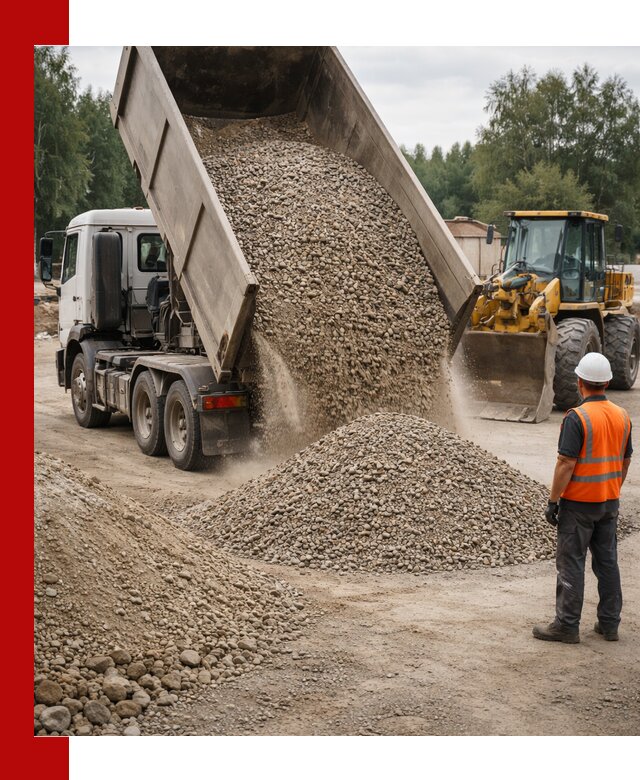 Доставка щпс в Орске — щебеночно-песчаная смесь под заборы и дорожки