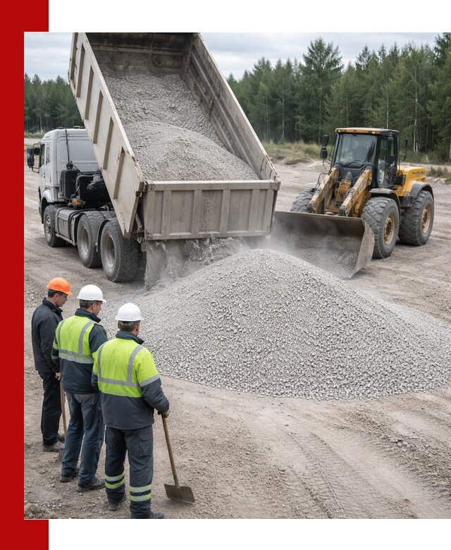 Известняковый отсев 0-5 доставка в Орске быстро и выгодно