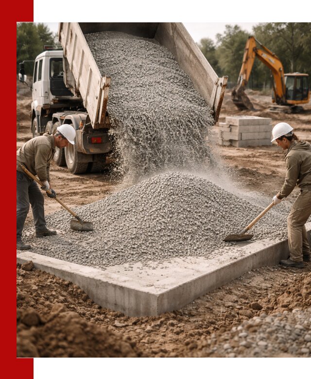 Доставка и продажа отсева для бетона в Орске