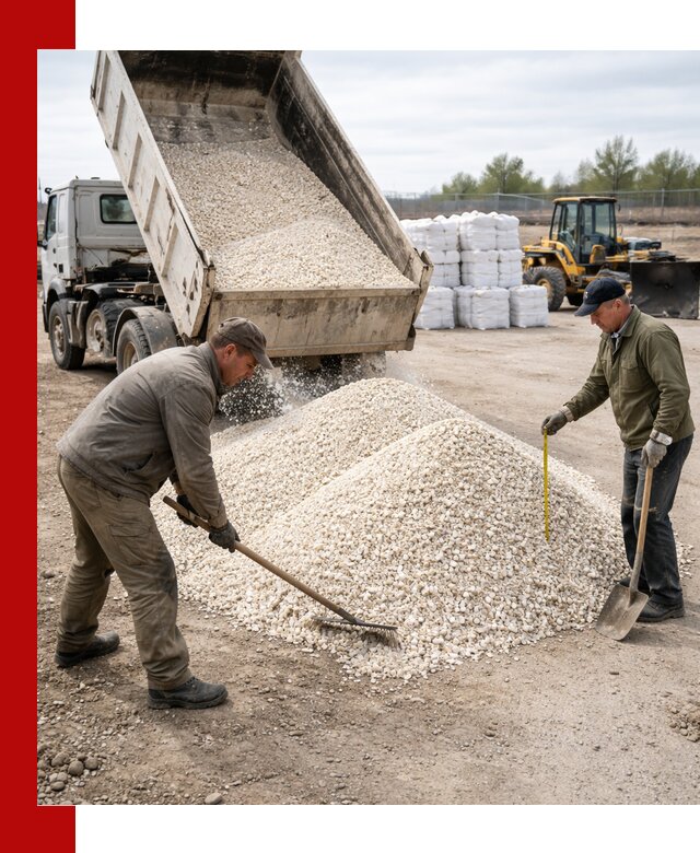 Мраморная крошка с доставкой и разгрузкой в Орске