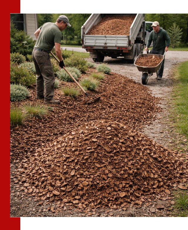 Крошка для мульчирования с доставкой в Орске
