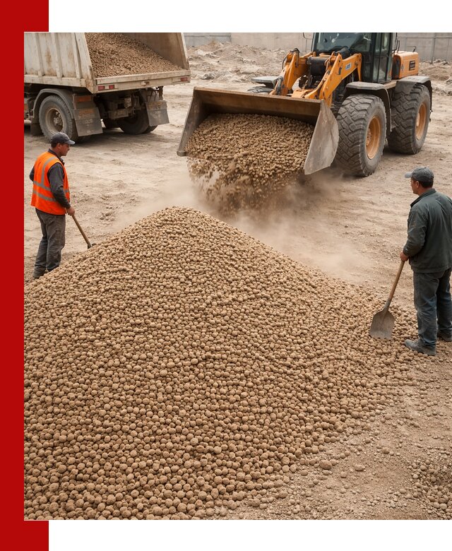 Керамзит фракция 10-20 с доставкой в Орске