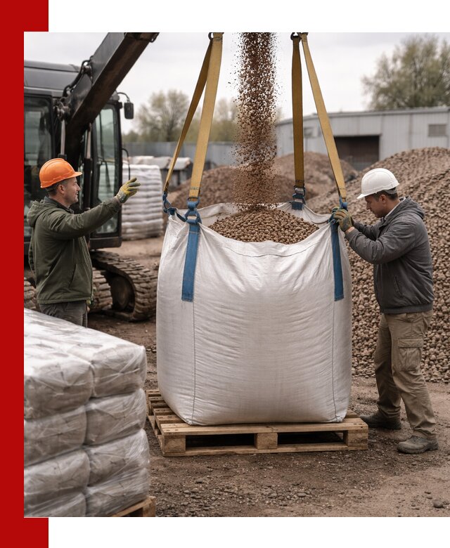 Керамзит в биг-бегах с доставкой в Орске