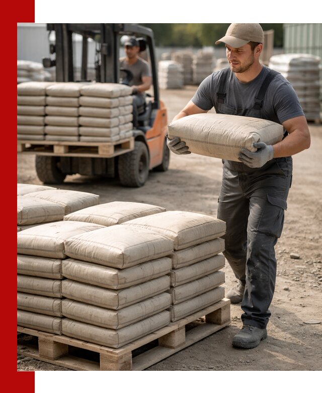 Доставка цемента в мешках оптом и в розницу в Орске