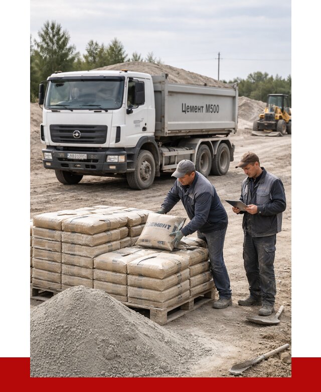 Купить цемент м500 с доставкой в Орске от 5377 р. | ПРОНЕРУДРск