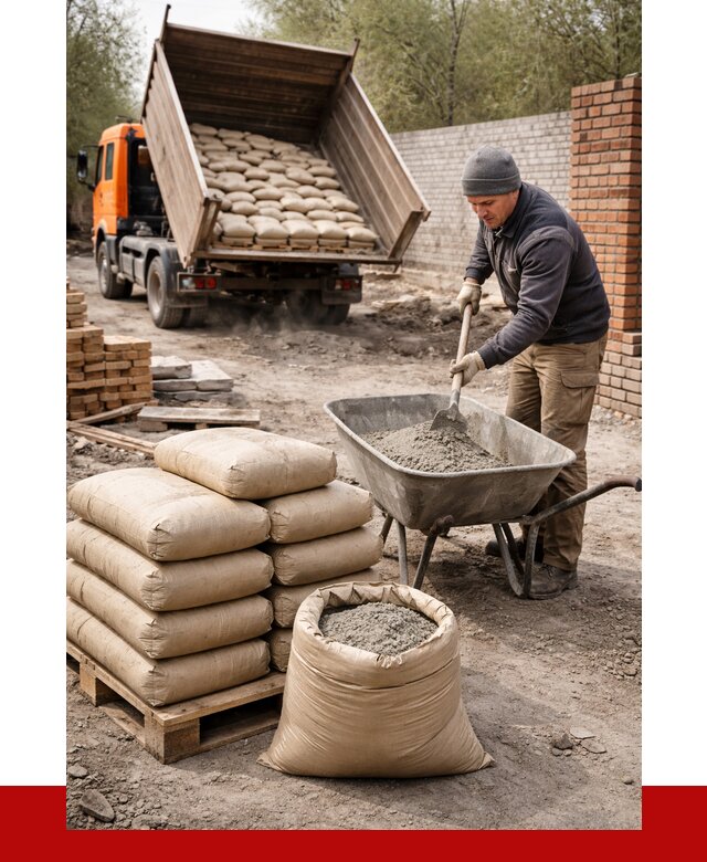 Купить сухую смесь для кладки в Орске от 1241 р. | ПРОНЕРУДРск