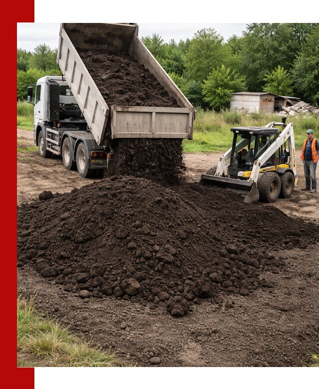 Поставка плодородной земли с доставкой самосвалом в Орске