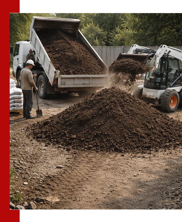 Доставка растительного грунта в Орске от производителя оптом и в розницу