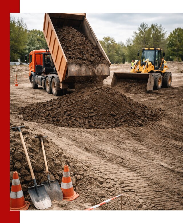 Поставка и доставка планировочного грунта в Орске