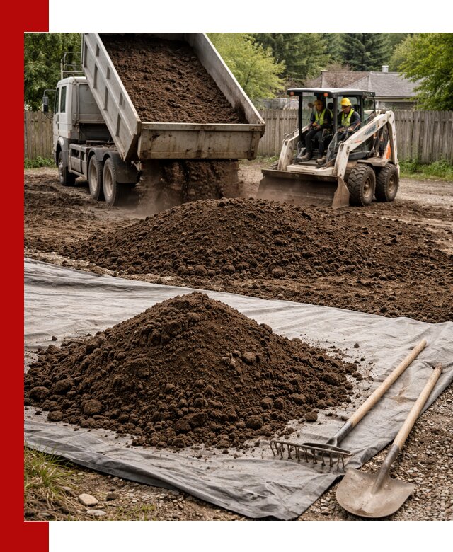 Грунт для отсыпки участка с доставкой в Орске