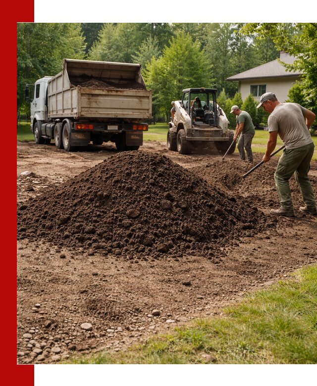 Доставка и укладка грунта для газона в Орске