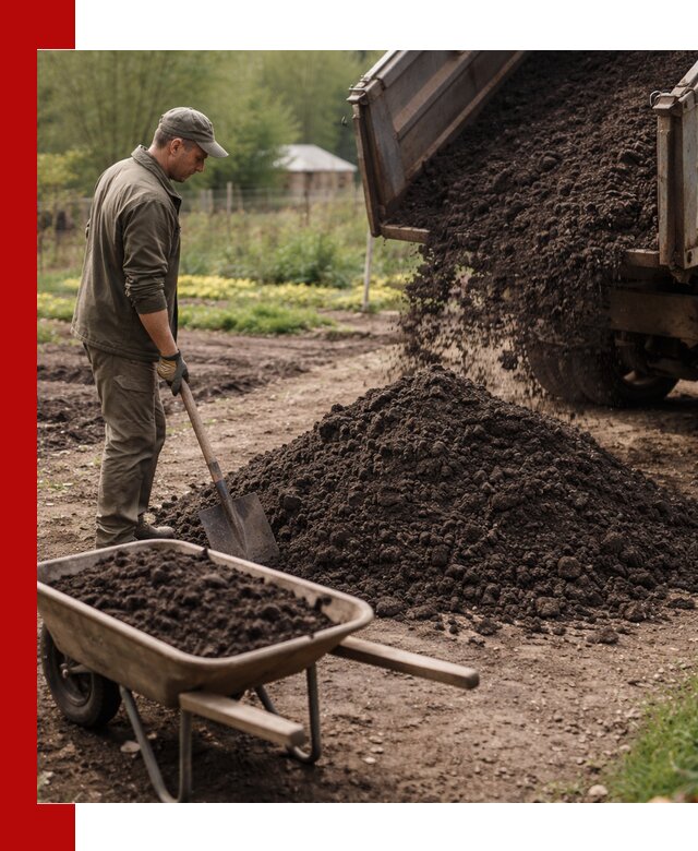 Доставка качественной земли для огорода в Орске