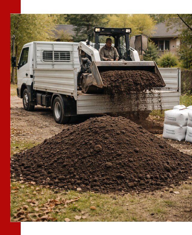 Доставка садовой земли в больших объёмах в Орске