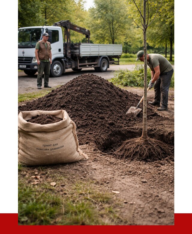 Грунт для посадки деревьев в Орске от 1241 р. | ПРОНЕРУДРск