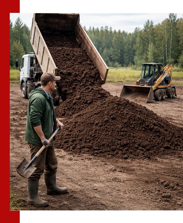 Купить верховой торф с доставкой в Орске для садоводства и растений