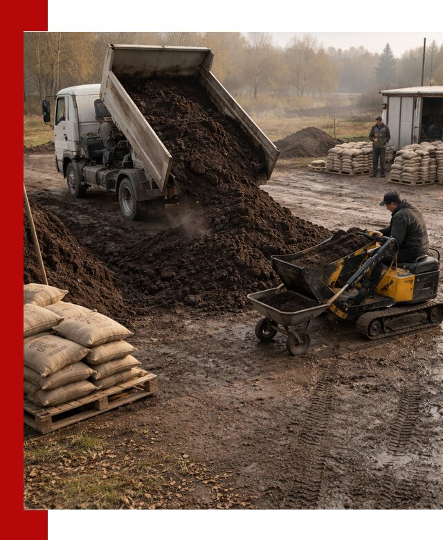 Кислый торф в доставке по выгодным ценам в Орске