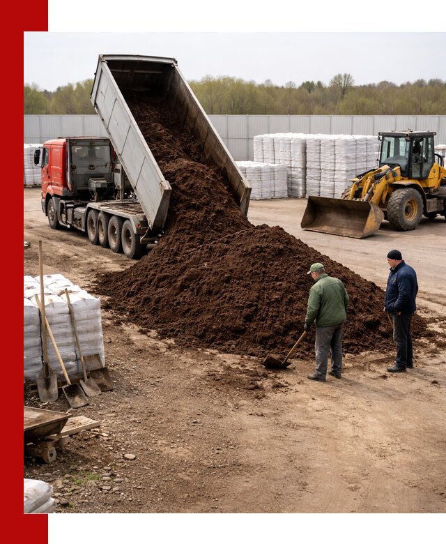 Доставка торфяных смесей оптом и в розницу в Орске